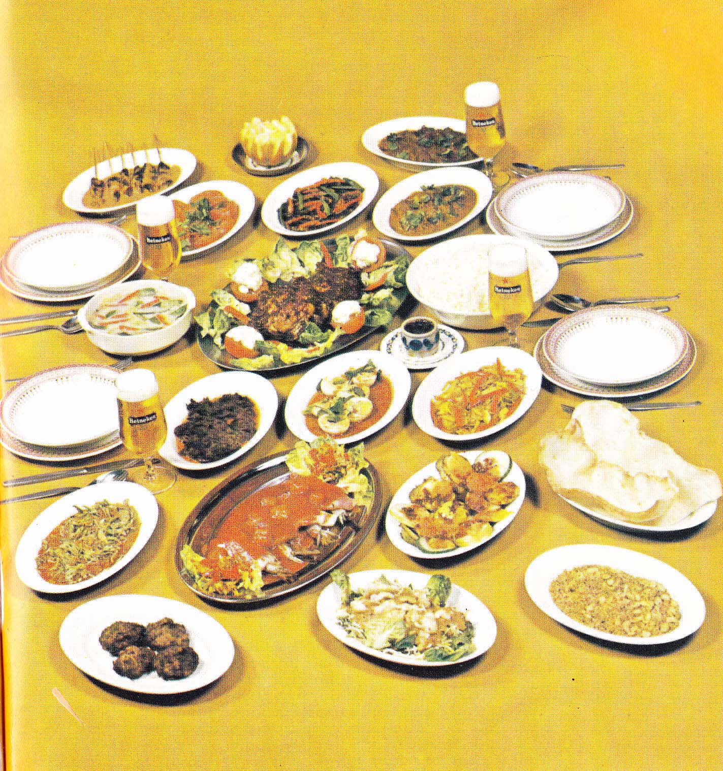 Uitgebreide rijsttafel